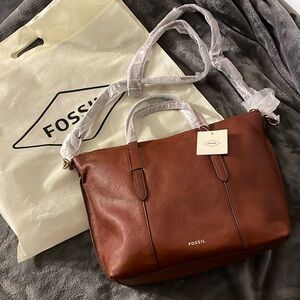 NWT Fossil Skylar Satchel